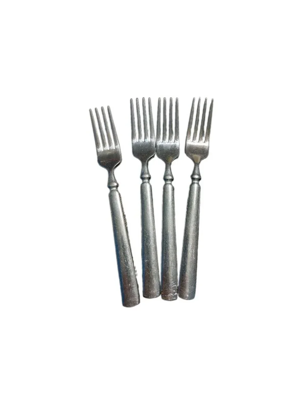 Martha Stewart EMPIRE MSE Stainless Flatware Forks Lot Of 4